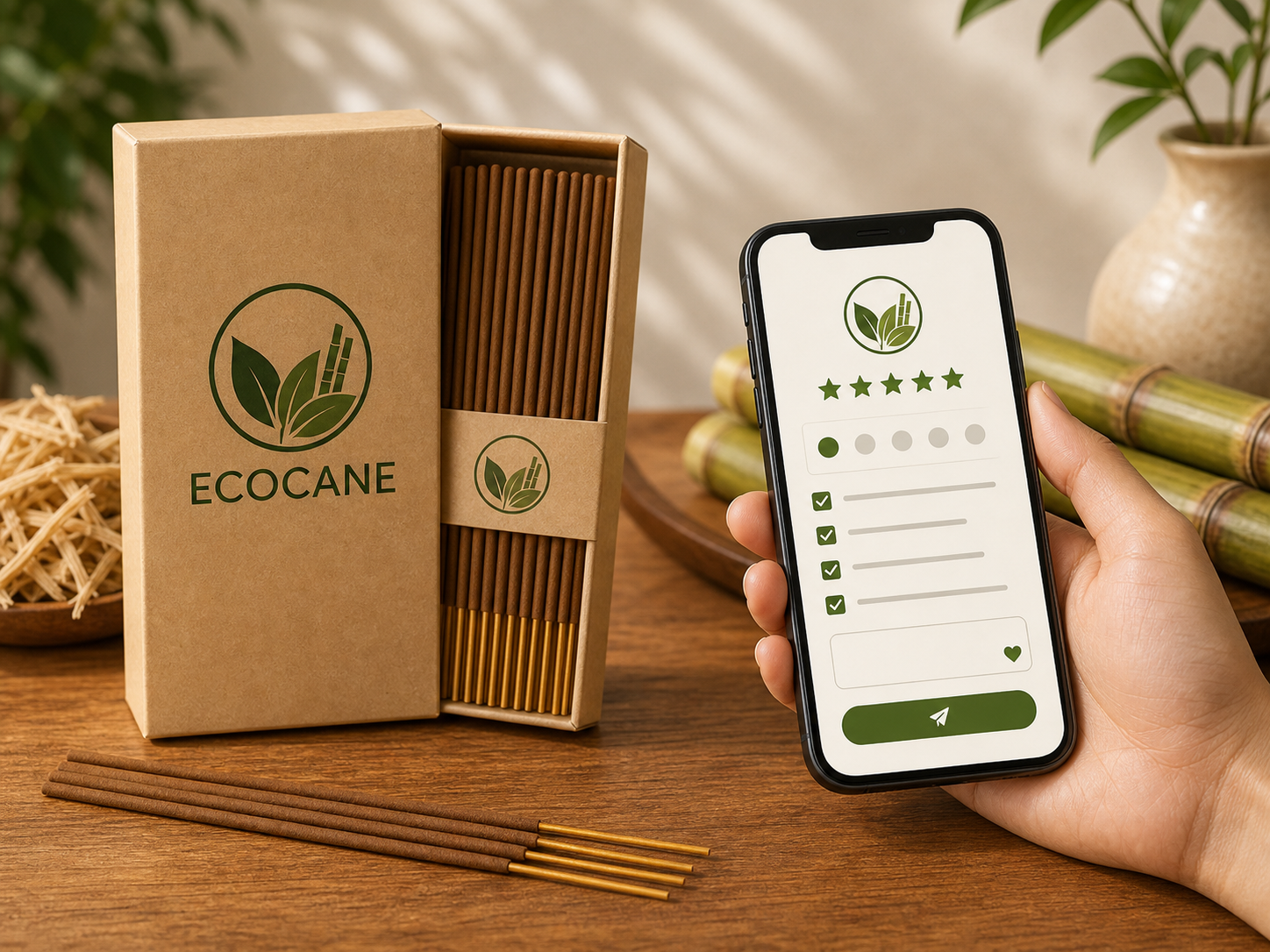 Gửi phản hồi dùng thử EcoCane
